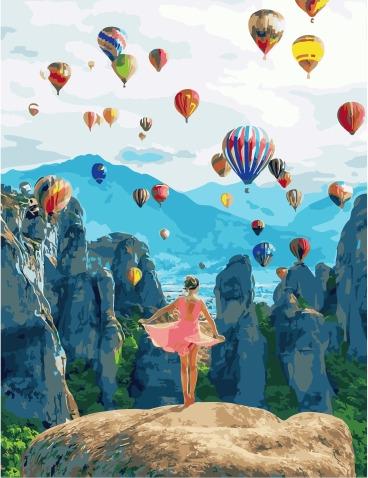 

Картина по номерам Paintboy GX 34846 Полёт души 40х50 см