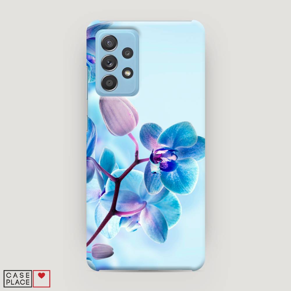 

Пластиковый чехол "Голубая орхидея" на Samsung Galaxy A52s, 2106520-6