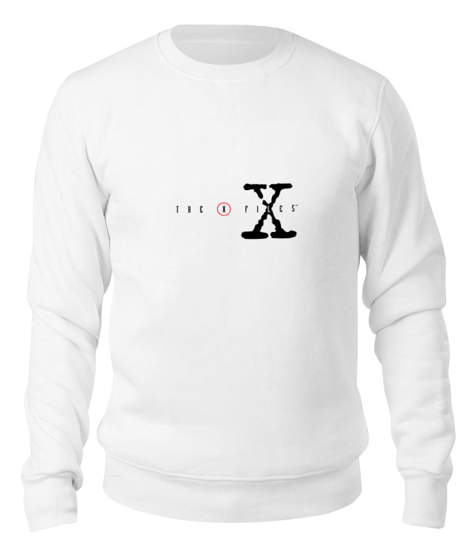 

Свитшот унисекс Printio X-files белый XS, X-files