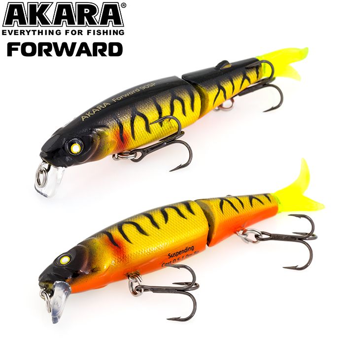 

Воблер Akara Forward 90SP 8 гр 2/7 oz 3,5 in A112, Разноцветный, Forward