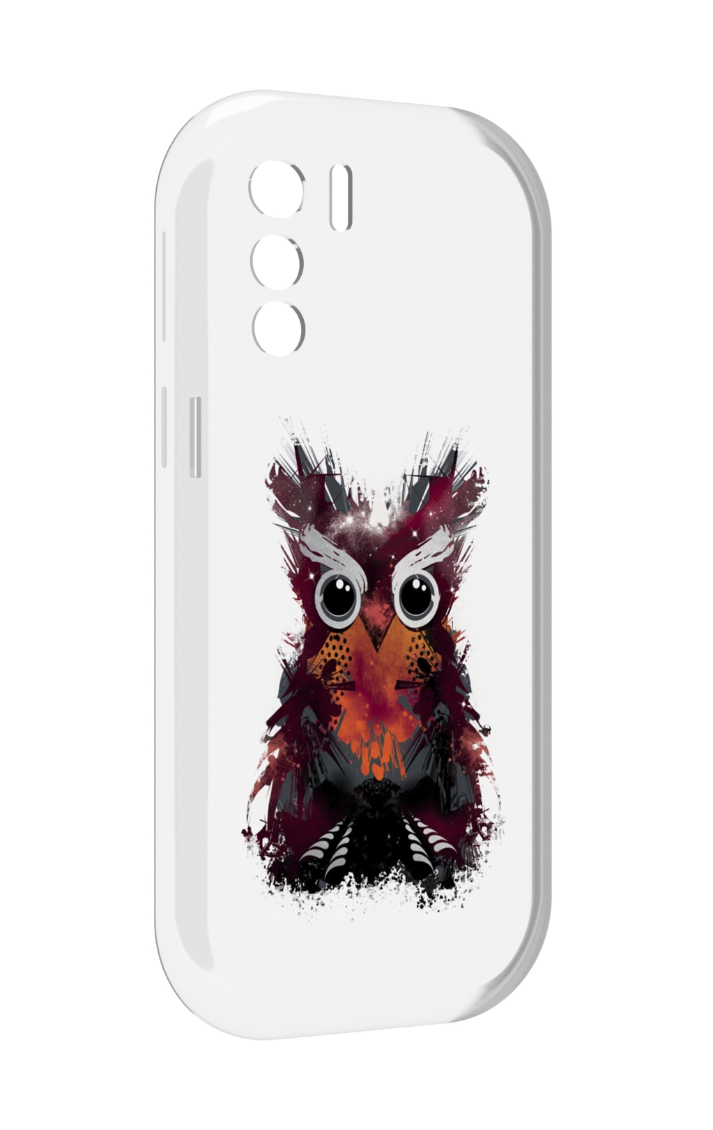 

Чехол MyPads Необычная сова для UleFone Note 13P, Прозрачный, Tocco
