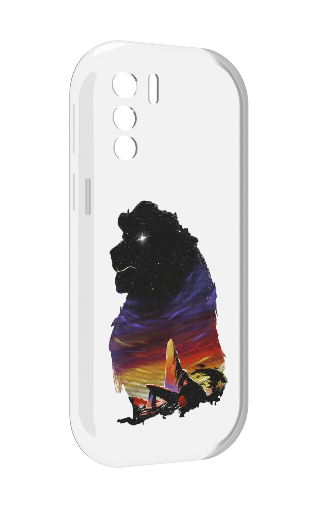 

Чехол MyPads Муфаса для UleFone Note 13P, Прозрачный, Tocco