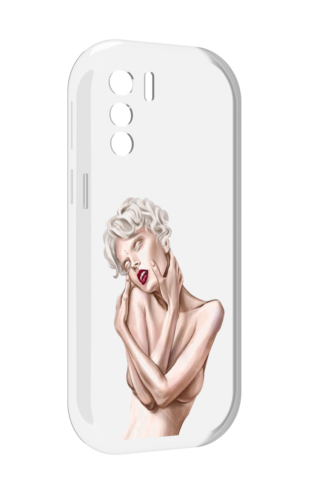 

Чехол MyPads Мигера женский для UleFone Note 13P, Прозрачный, Tocco
