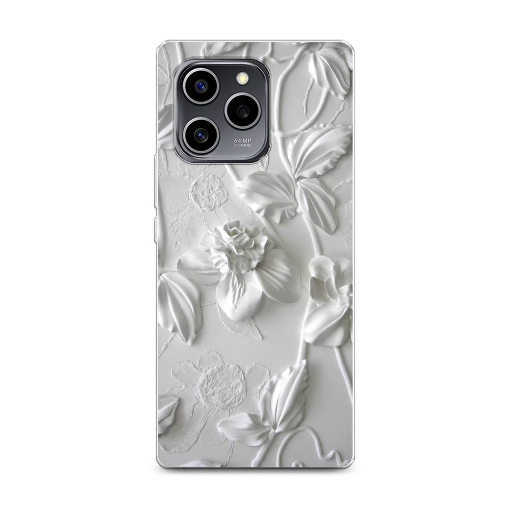 

Чехол Awog на Honor 60 SE "Гипсовые цветы", 6108050-7