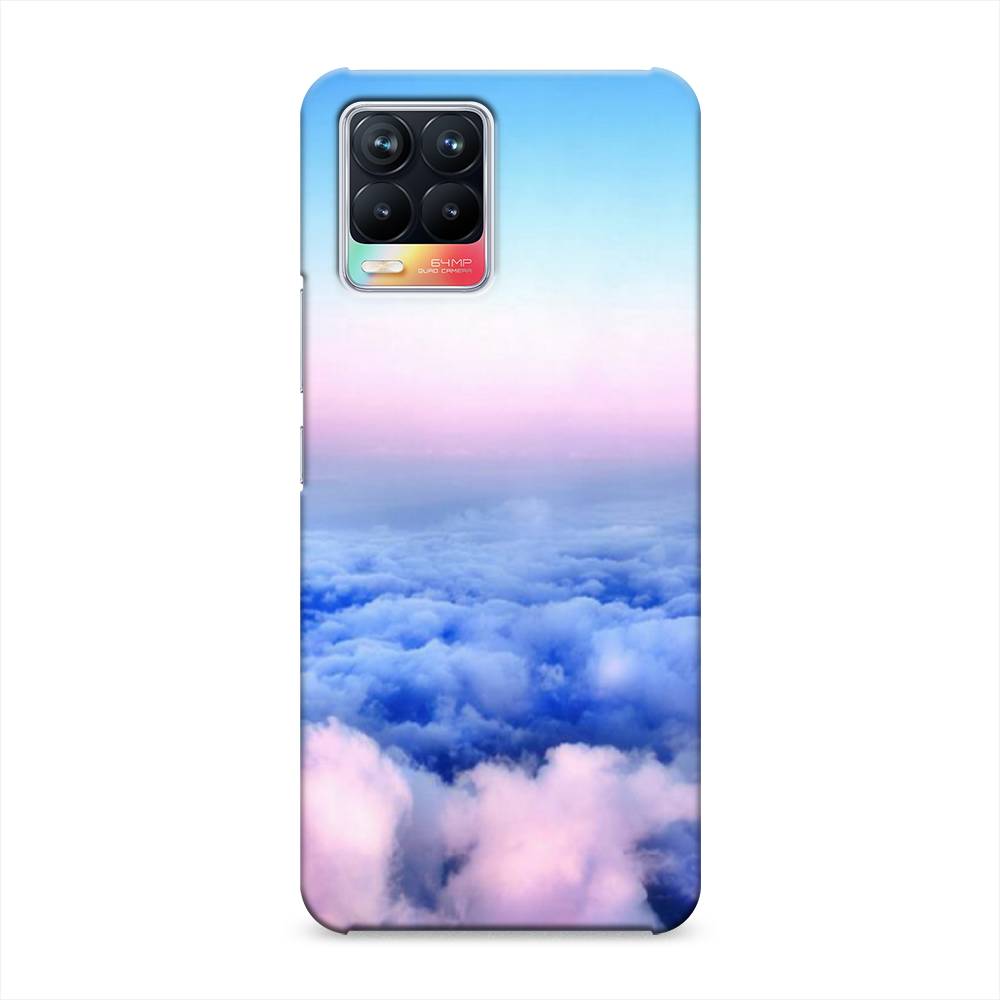 

Пластиковый чехол "Облака" на Realme 8, 255420-3