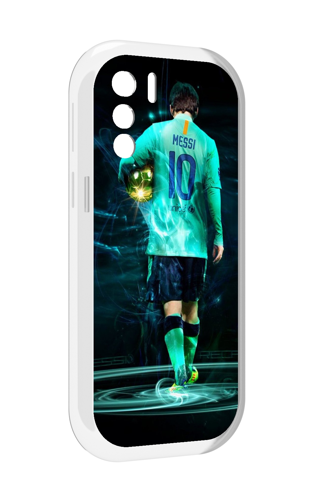 

Чехол MyPads Месси мужской для UleFone Note 13P, Прозрачный, Tocco