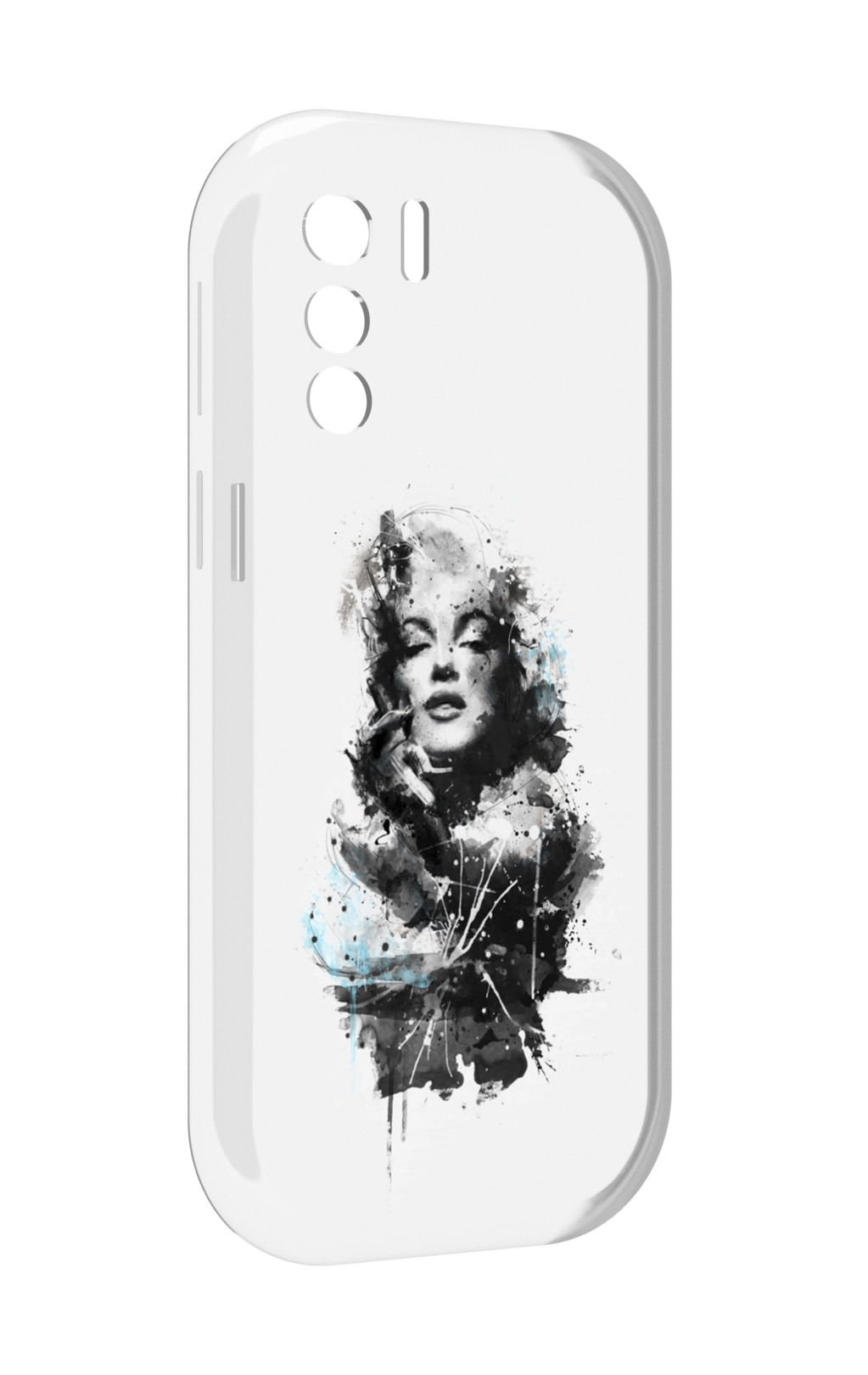 

Чехол MyPads Мерлин Монро загадочная женский для UleFone Note 13P, Прозрачный, Tocco