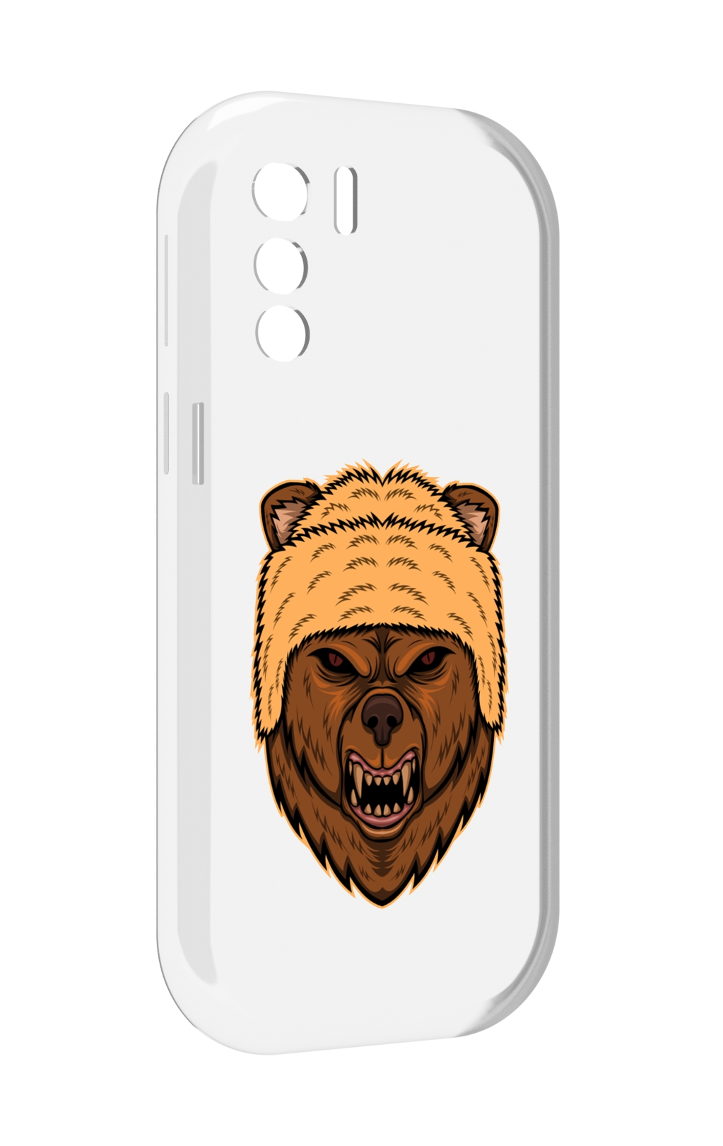 

Чехол MyPads Медведь-в-шапке для UleFone Note 13P, Прозрачный, Tocco