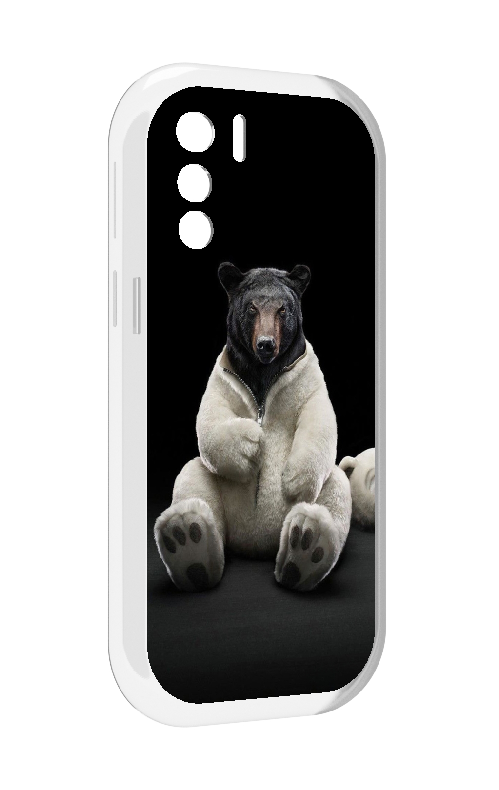 

Чехол MyPads Медведь-бурый-белый для UleFone Note 13P, Прозрачный, Tocco