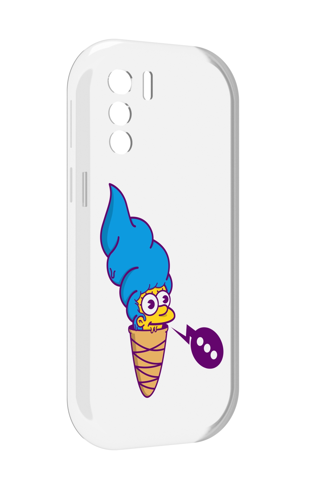 

Чехол MyPads Мардж-рожок для UleFone Note 13P, Прозрачный, Tocco