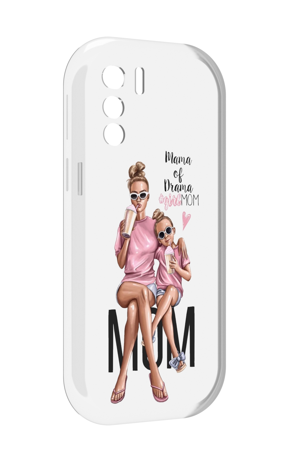 

Чехол MyPads Мама-мечты женский для UleFone Note 13P, Прозрачный, Tocco