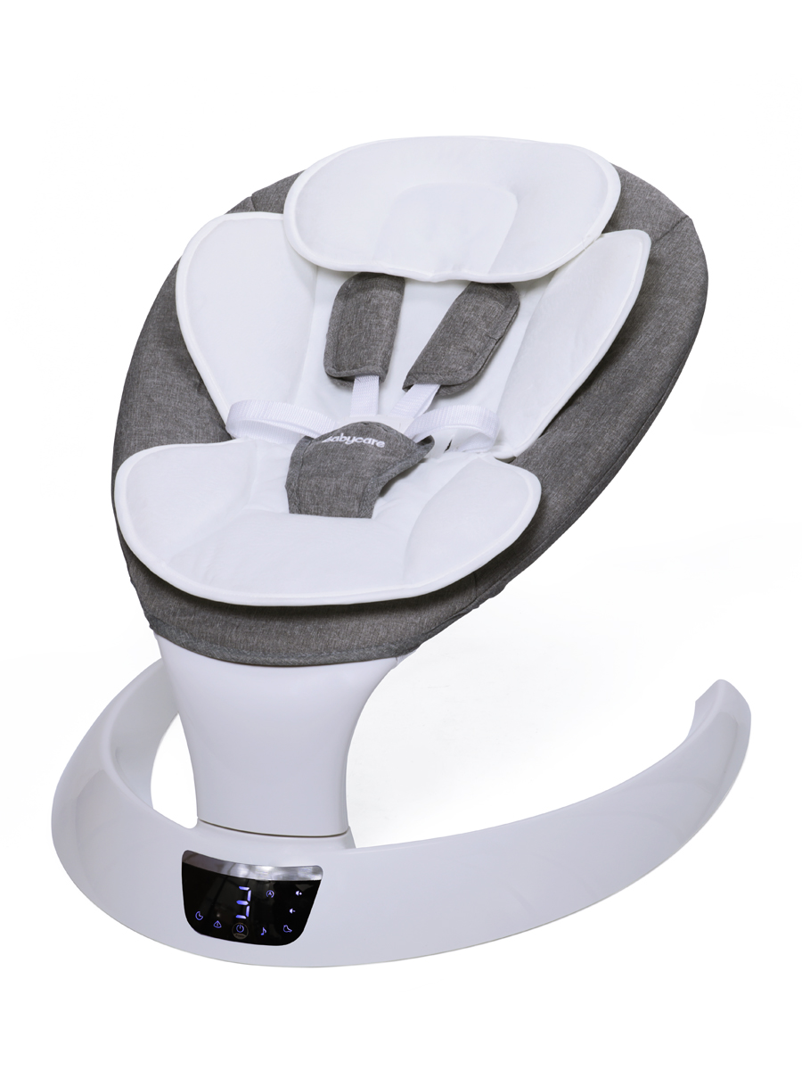 

Электрокачели Baby Care, Серый, Evelin