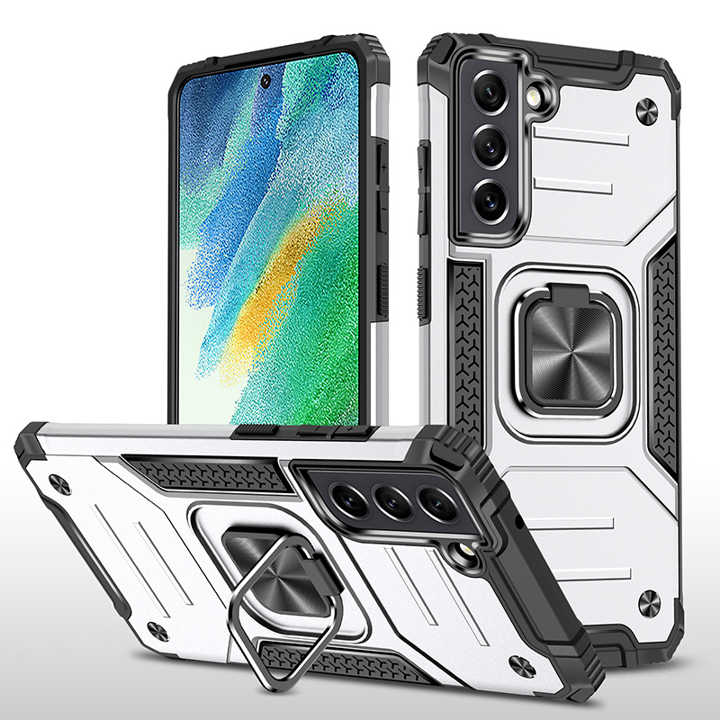 

Противоударный чехол Legion Case для Samsung Galaxy S21 FE, серебряный, Серебристый, Legion Case