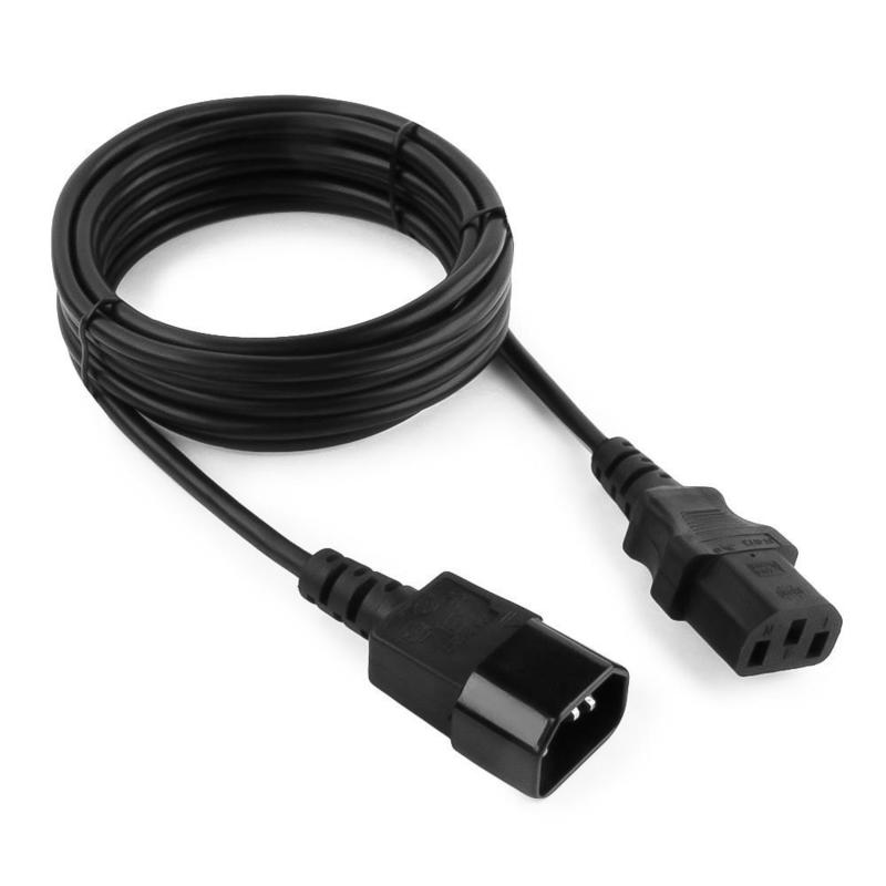 фото Кабель cablexpert iec 320 c13-iec 320 c14, m-f 3м black (pc-189-10)