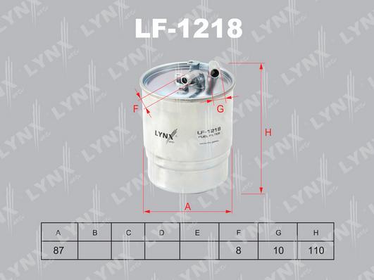 

Фильтр топливный LF1218