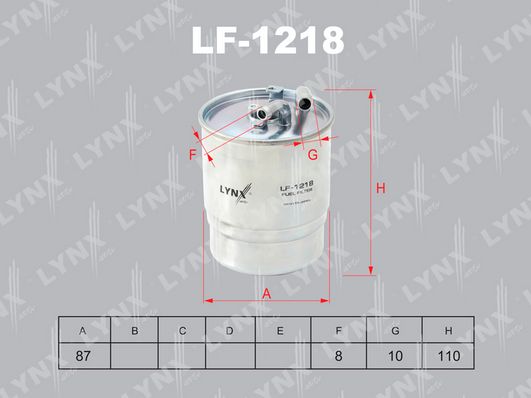 

Фильтр топливный LF1218