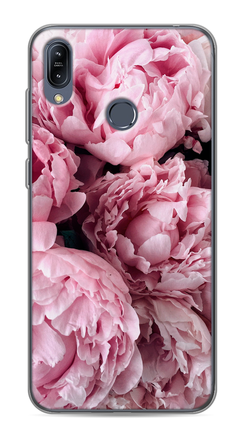 

Чехол Awog на Asus Zenfone Max M2 ZB633KL "Нежные пионы", Розовый;черный;белый, 43750-8