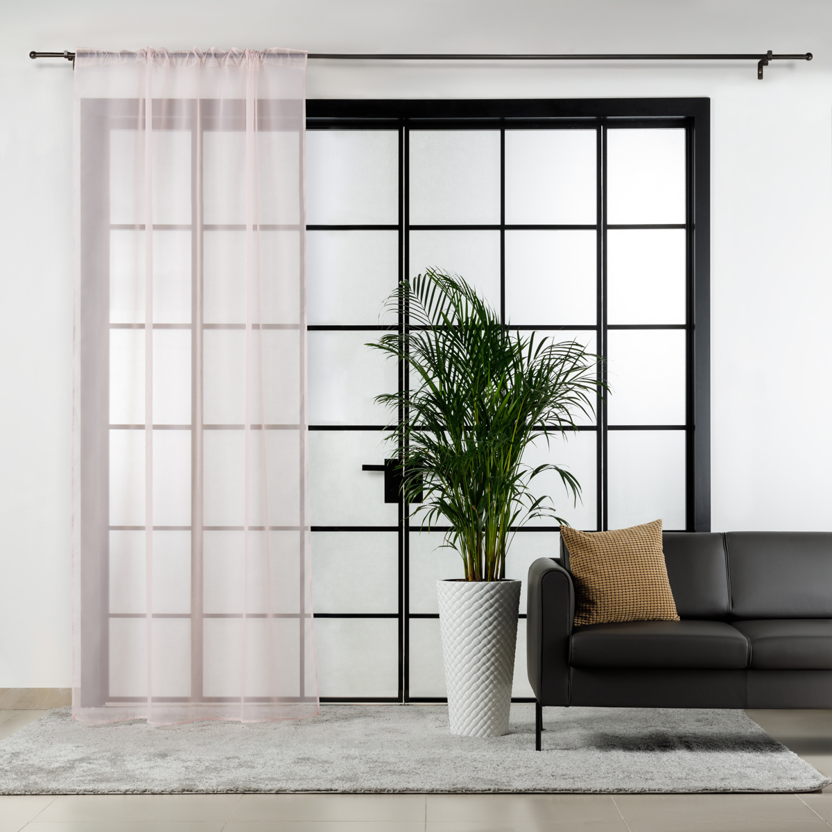 Вуаль на ленте, цвет 26, светло-розовый, 140x260 см, A20001-light rose, 1 шт.