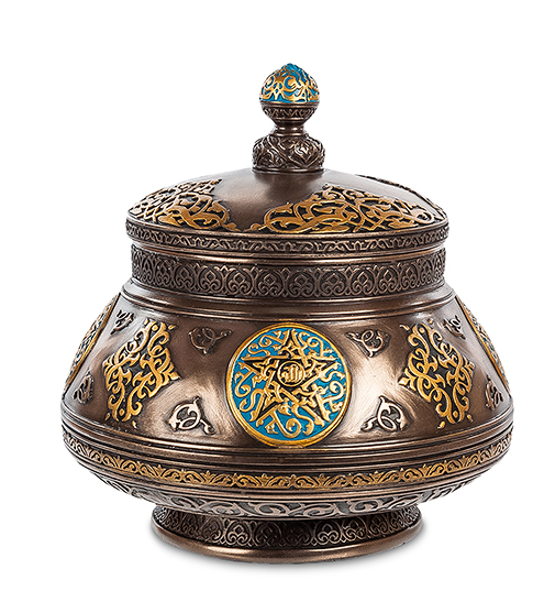 Шкатулка Veronese с орнаментом bronze WS-531