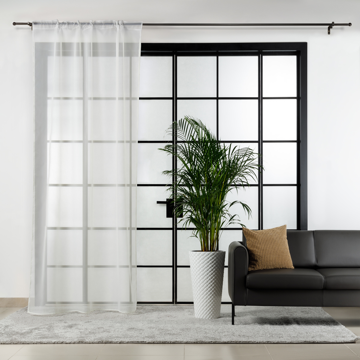 Вуаль на ленте, цвет 02, экрю, 140x260 см, A20001-ecru, 1 шт.