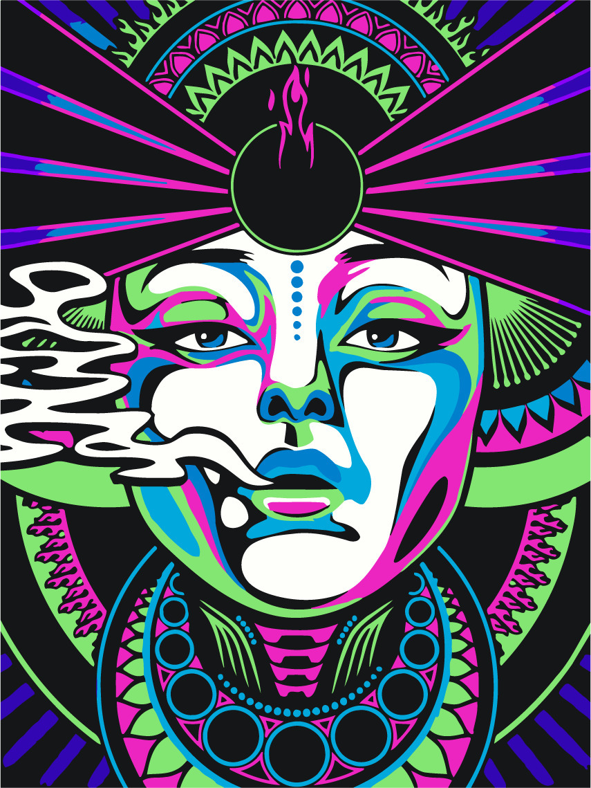 

Картина по номерам, 30 x 40, Девушка. Абстракция Флуоресцентные краски (pz-fluo08)