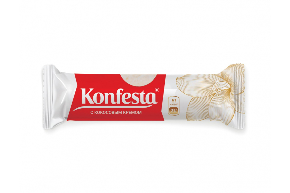 Конфеты Konfesta с кокосовым кремом