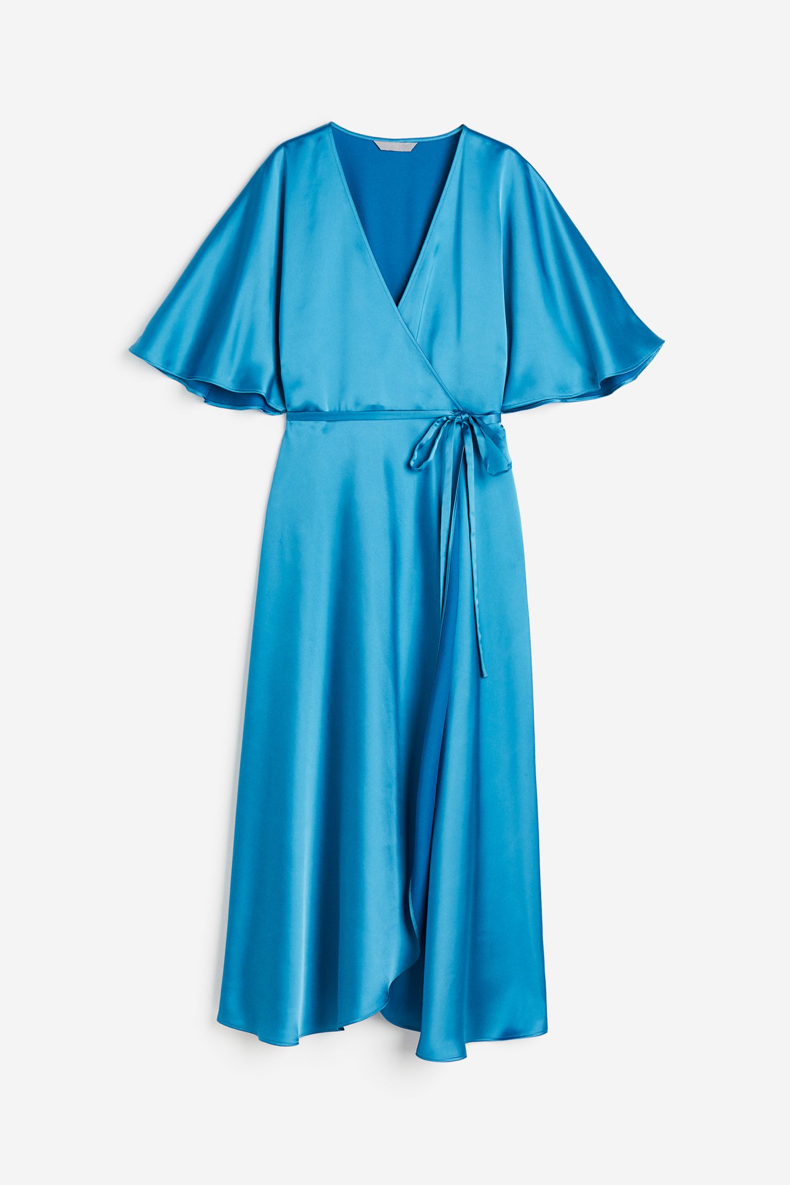 

Платье женское H&M 1159123002 синее S, Синий, 1159123002