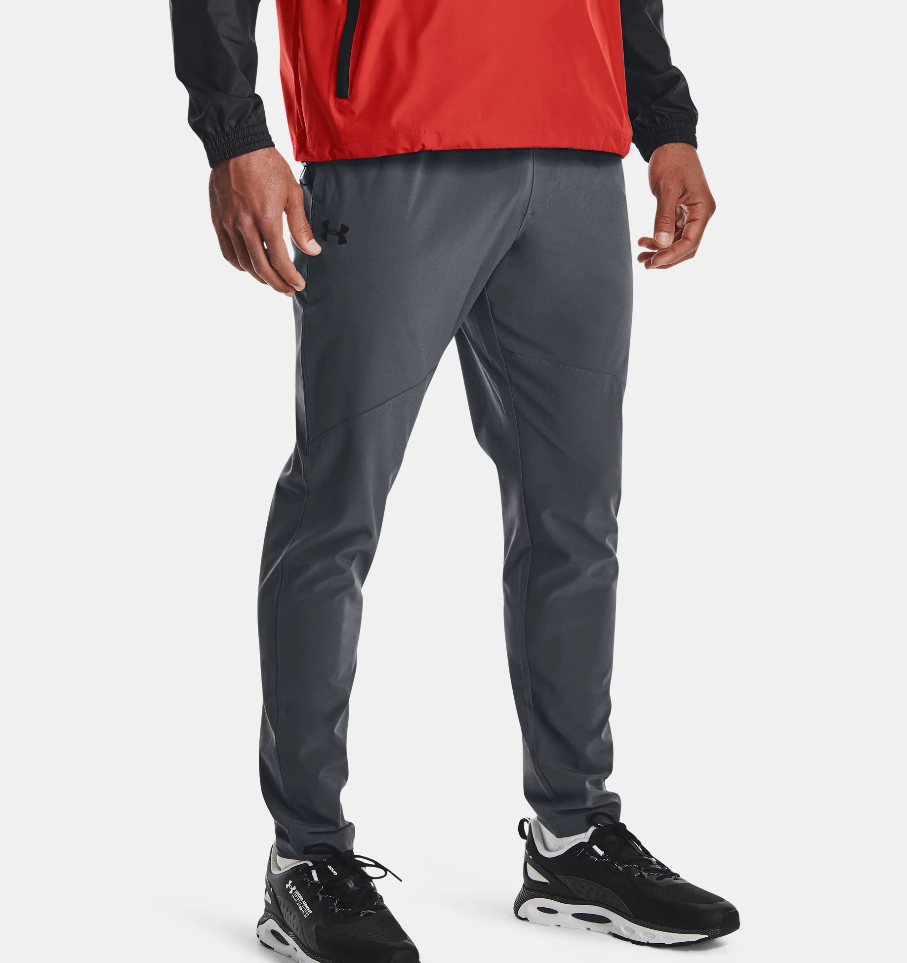 

Спортивные брюки мужские Under Armour 1366215-012 серые S INT, Серый, Stretch Woven Pant