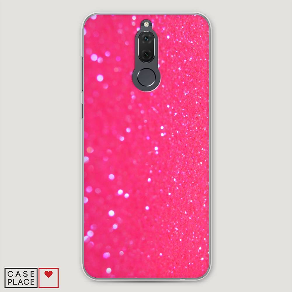 

Чехол Awog "Малиновые блестки рисунок" для Huawei Nova 2i