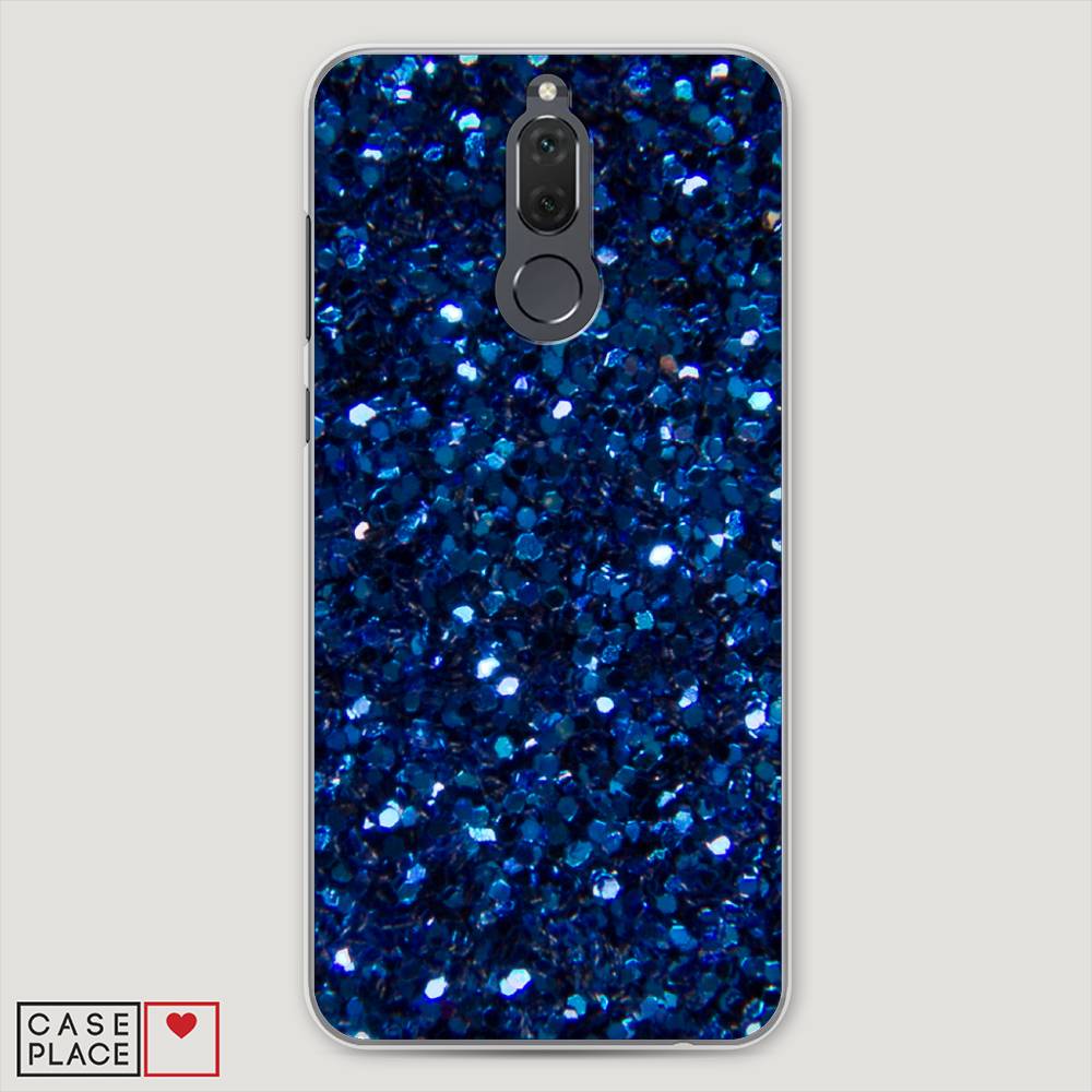 

Чехол Awog "Синие блестки рисунок" для Huawei Nova 2i