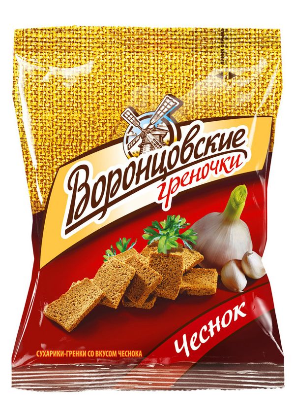 

Греночки Воронцовские Чеснок 60 г