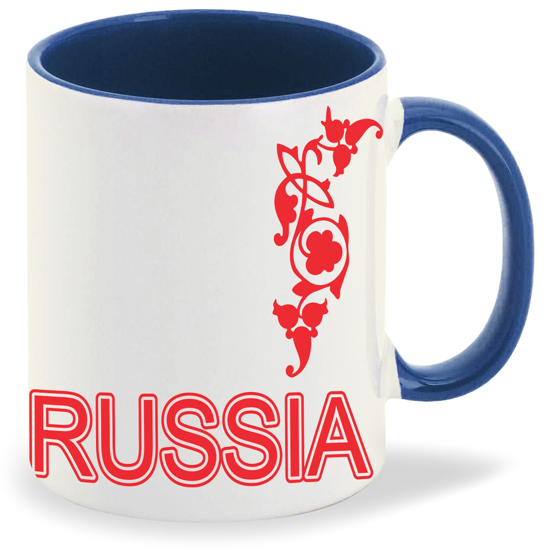 

Кружка лазурная CoolPodarok Russia