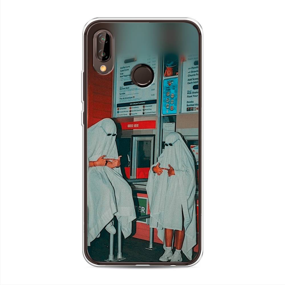 

Чехол Awog на Huawei Nova 3 "Chillin Killin", Красный, 66150-9