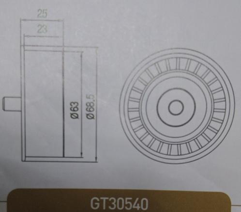 

Ролик Грм GMB арт. GT30540