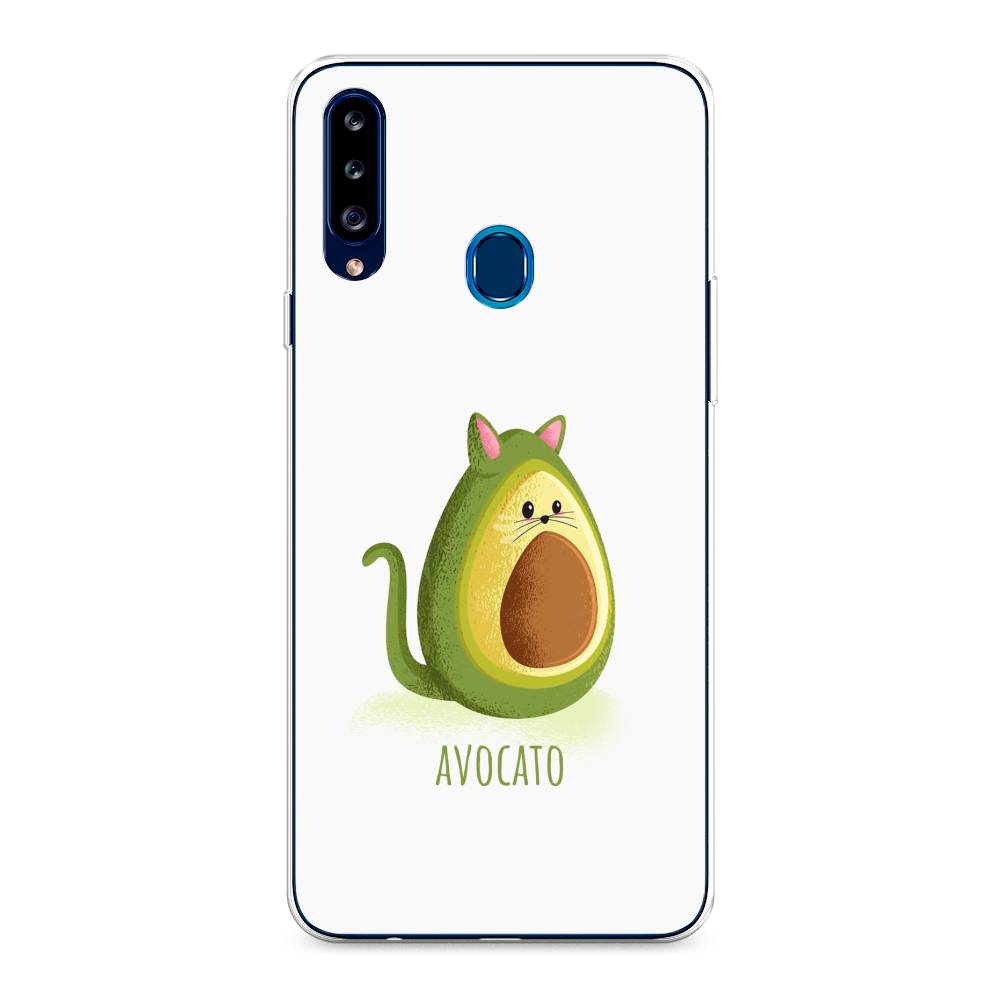 

Чехол Awog на Samsung Galaxy A20s / Самсунг A20s "Avocato", Разноцветный, 2100850-10