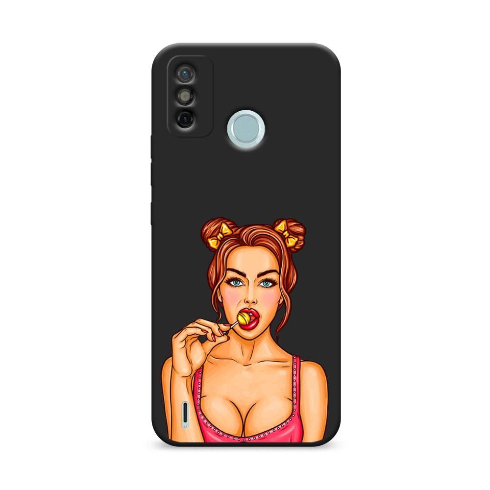 

Чехол Awog на Tecno Spark 6 GO "Вкусный леденец", Разноцветный