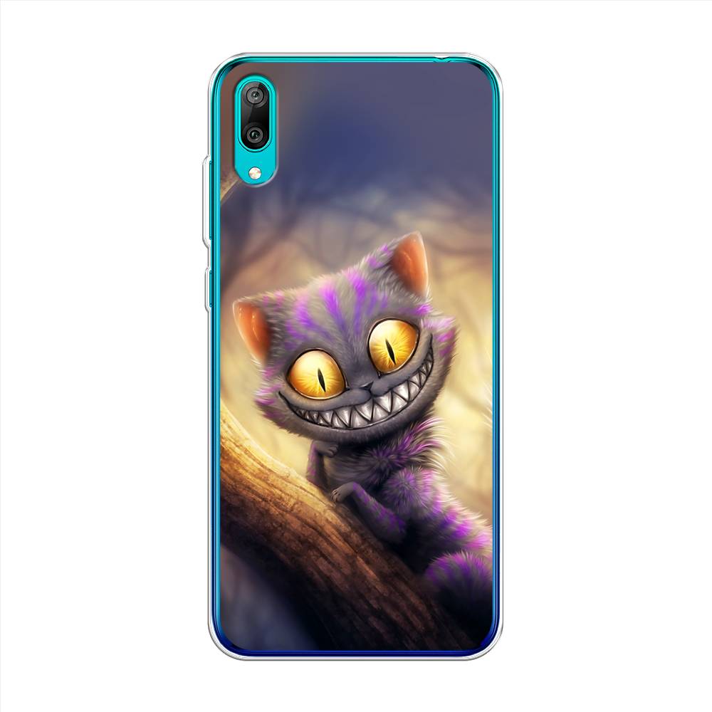 фото Чехол awog "cheshire cat" для huawei y7 prime 2019