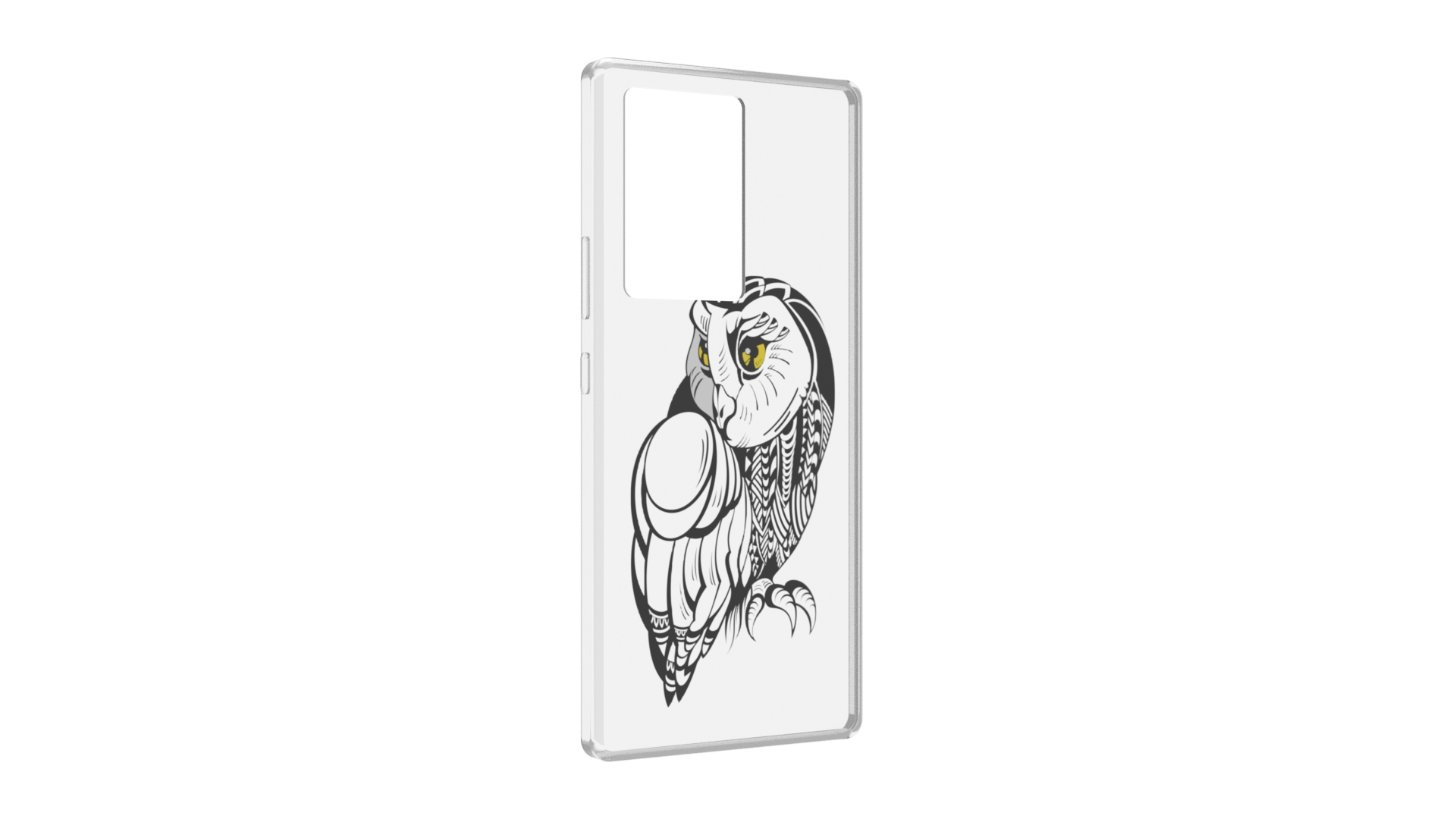 

Чехол MyPads сова-красотка для ZTE Nubia Z40 Pro, Прозрачный, Tocco