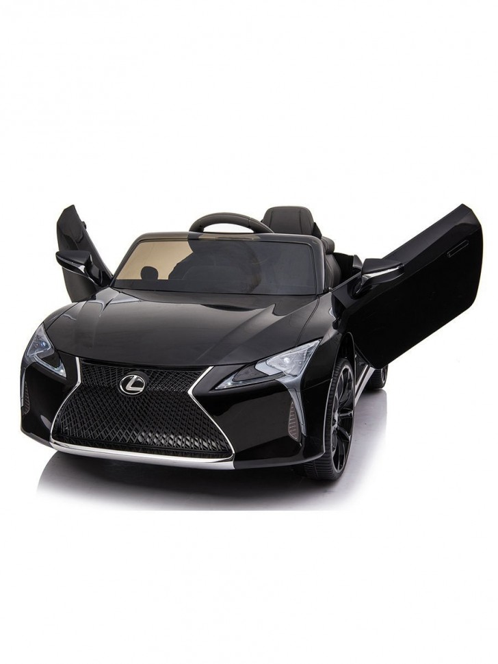 Электромобиль Jiajia Lexus LC500 12V-JE1618-BLACK-PAINT электромобиль barty lexus lc500 je1618