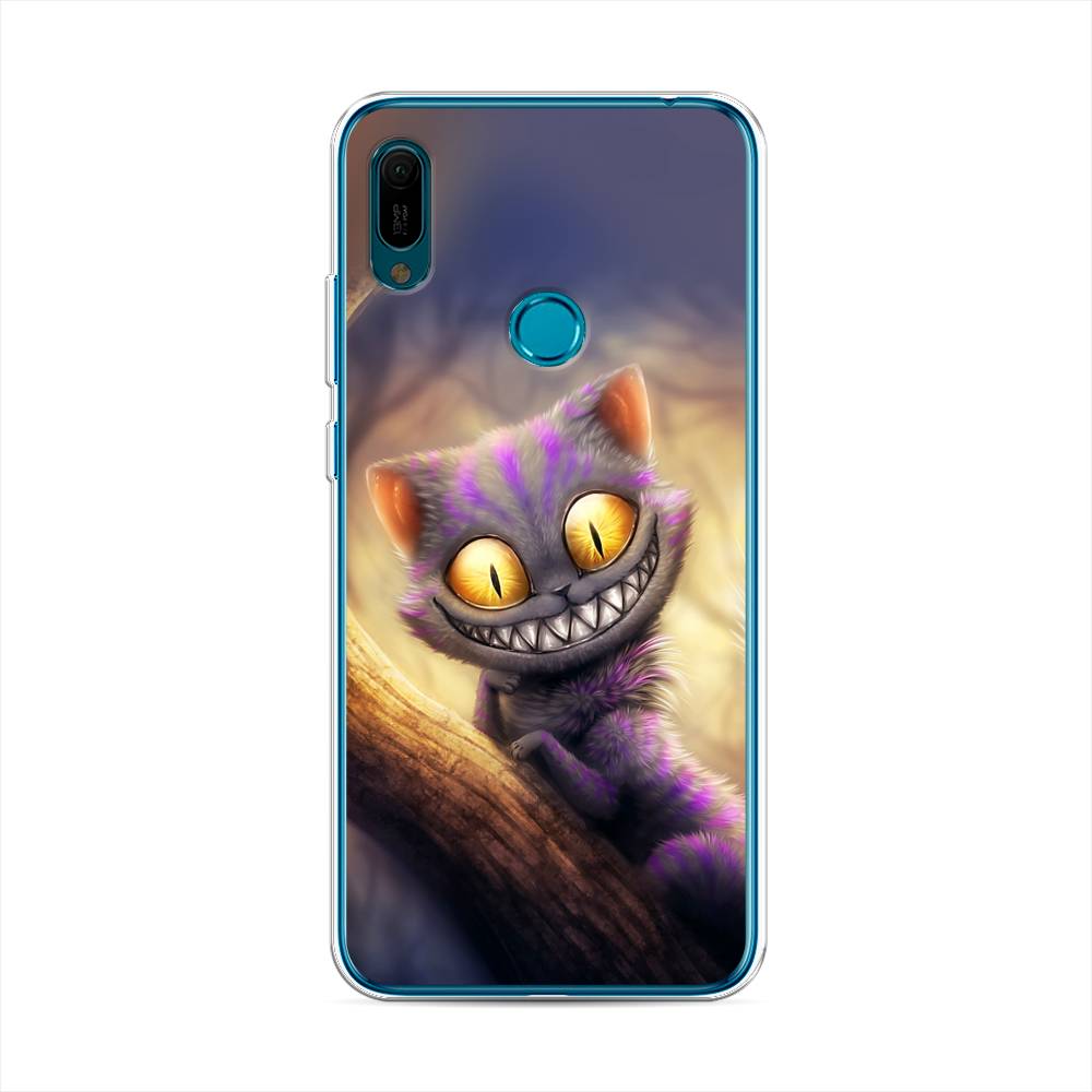 

Чехол Awog на Huawei Y6 2019 "Cheshire Cat", Фиолетовый;желтый, 68650-1