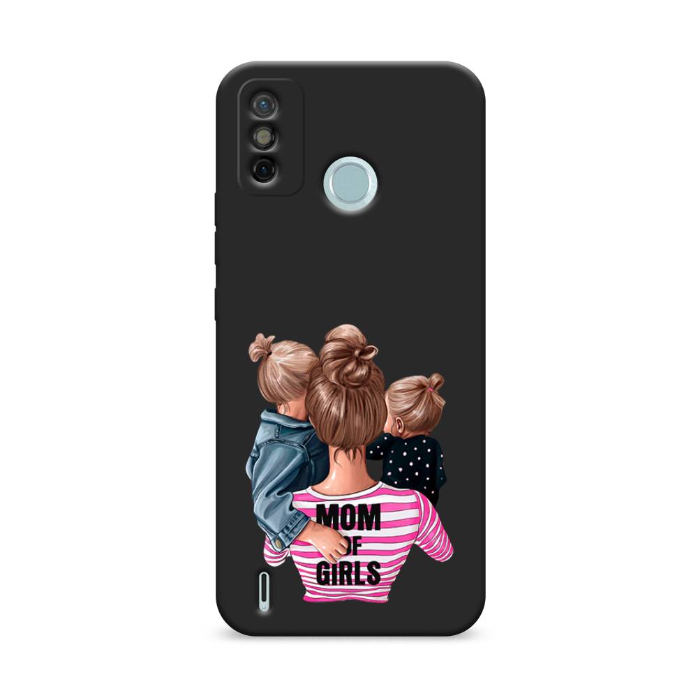 

Чехол Awog на Tecno Spark 6 GO "Mom of Girls", Разноцветный, 300252-1