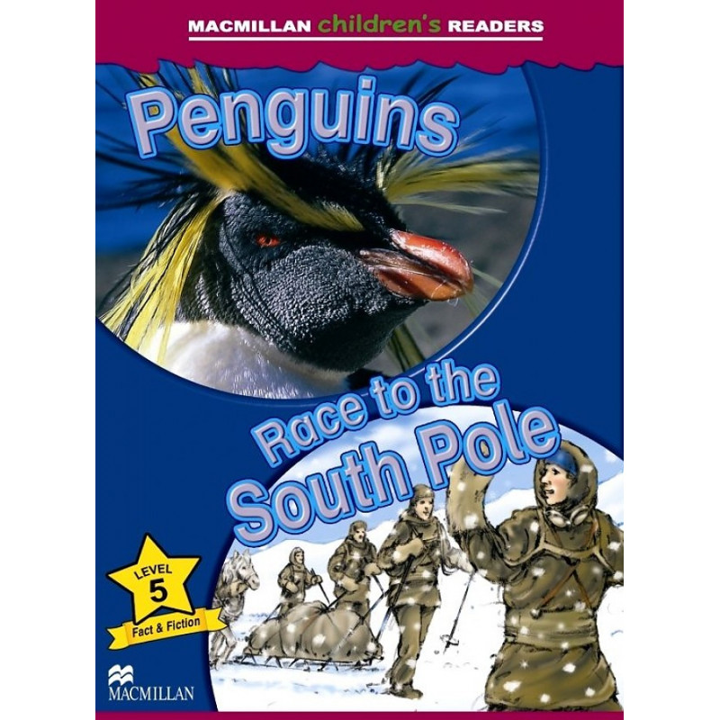 фото Книга penguins / race to the south pole macmillan