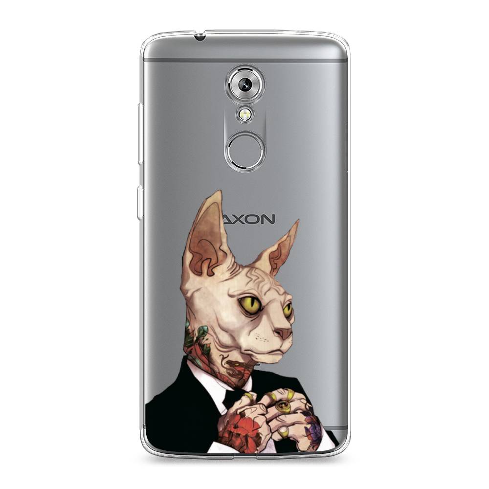 

Чехол Awog на ZTE Axon 7 / ЗТЕ Аксон 7 "Татуированный сфинкс", Разноцветный, 131450-7