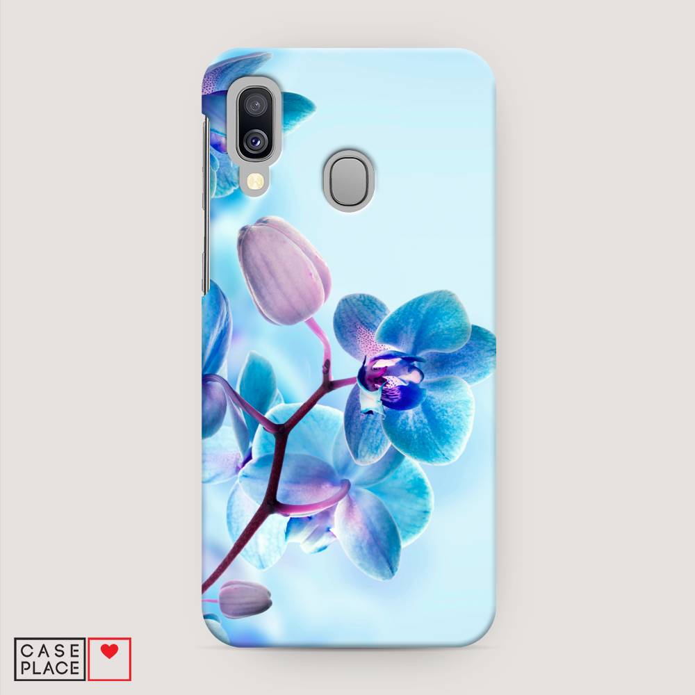 

Пластиковый чехол "Голубая орхидея" на Samsung Galaxy A40