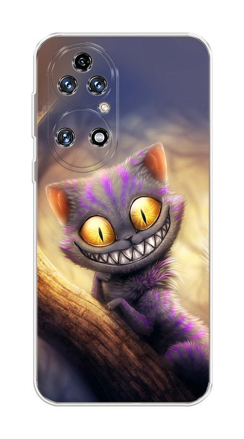 

Чехол Awog на Huawei P50 "Cheshire Cat", Фиолетовый;желтый, 6104950-1