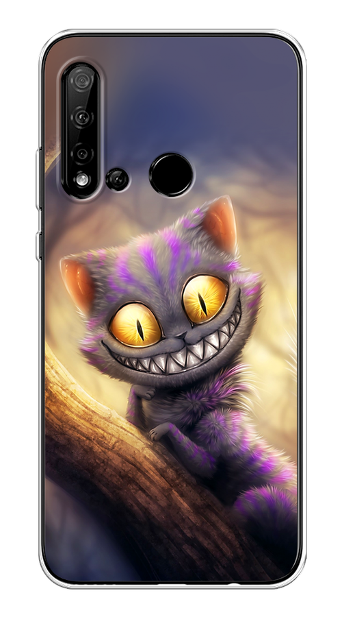 

Чехол Awog на Huawei P20 lite 2019 "Cheshire Cat", Фиолетовый;желтый, 69750-1