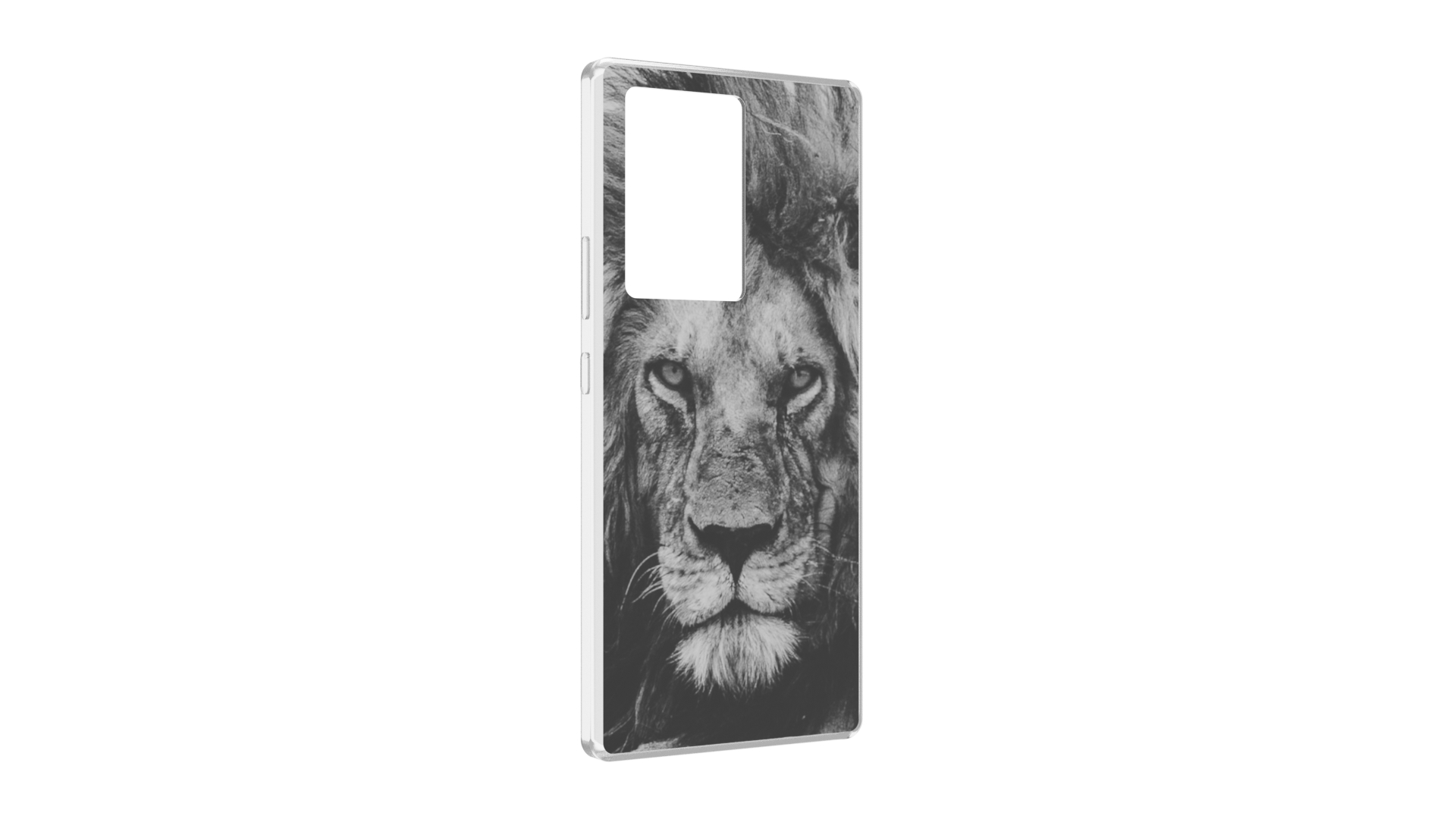 

Чехол MyPads смуглый лев мужской для ZTE Nubia Z40 Pro, Прозрачный, Tocco