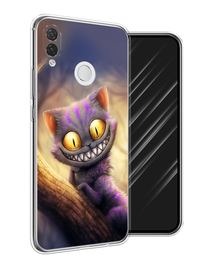 

Чехол Awog на Huawei P Smart Plus "Cheshire Cat", Фиолетовый;желтый, 68250-1