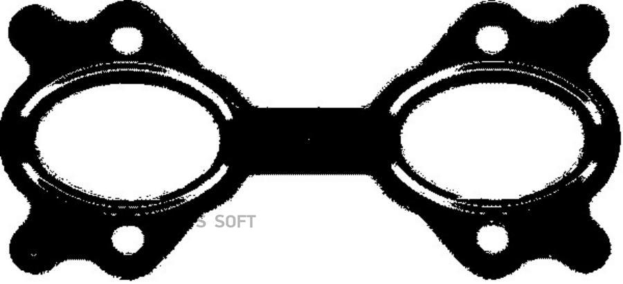 

ELRING Прокладка коллектора ДВС выпускного 066650