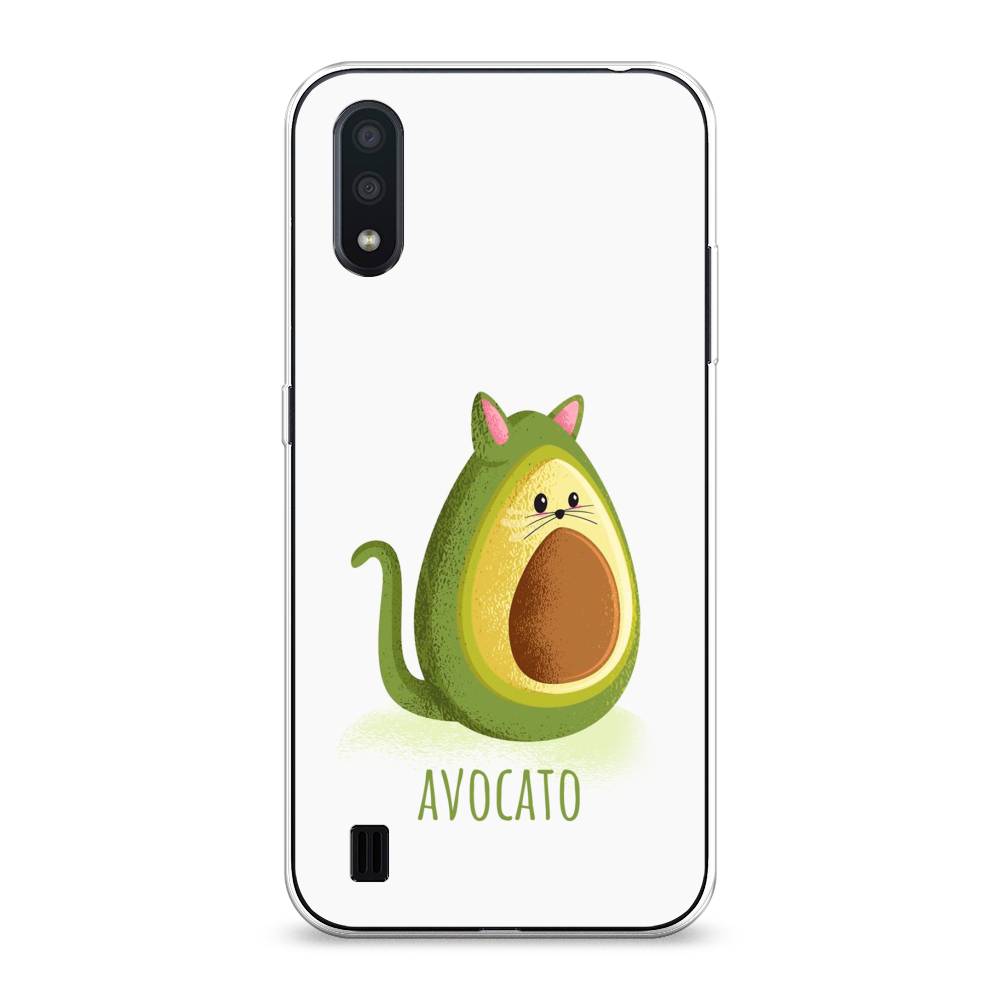

Чехол Awog на Samsung Galaxy A01 "Avocato", Разноцветный, 29550-10